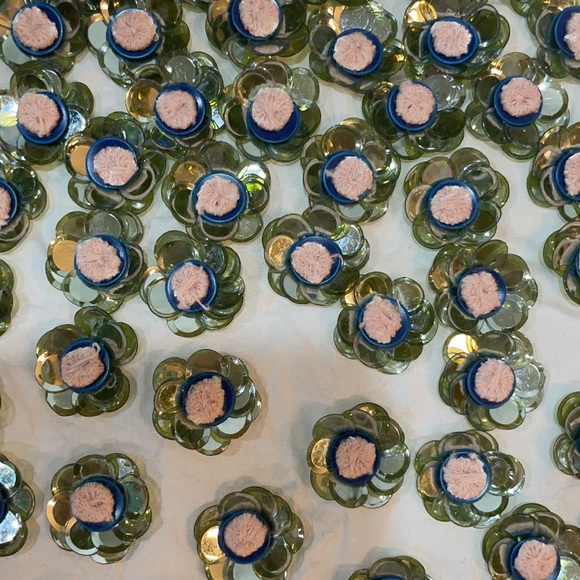 Anthropologie flower beaded top - Picture 2 of 5